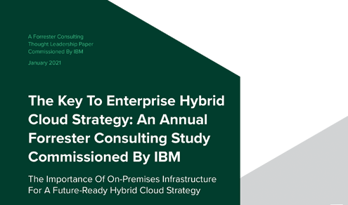The Key To Enterprise Hybrid Cloud Strategy